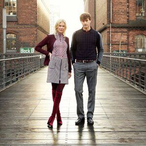 Golfino Merlot Jacquard Stretch Golf Skort 8